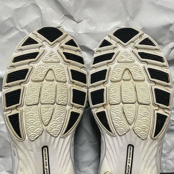 Nurse Mates Dash  Black Leather Slip On Nurse Sneakers Size 8.5M - Picture 9 of 16